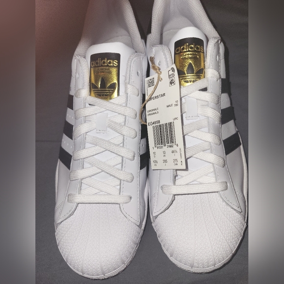 BRAND NEW Adidas ✨️ SUPERSTAR 👞 shoes - Picture 4 of 7